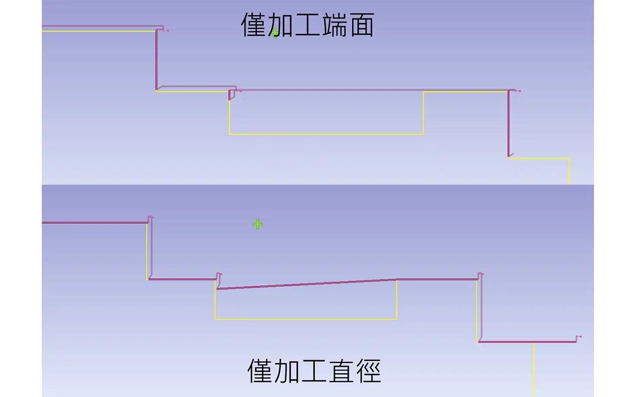 Go2cam 車床 精修直徑與端面工法